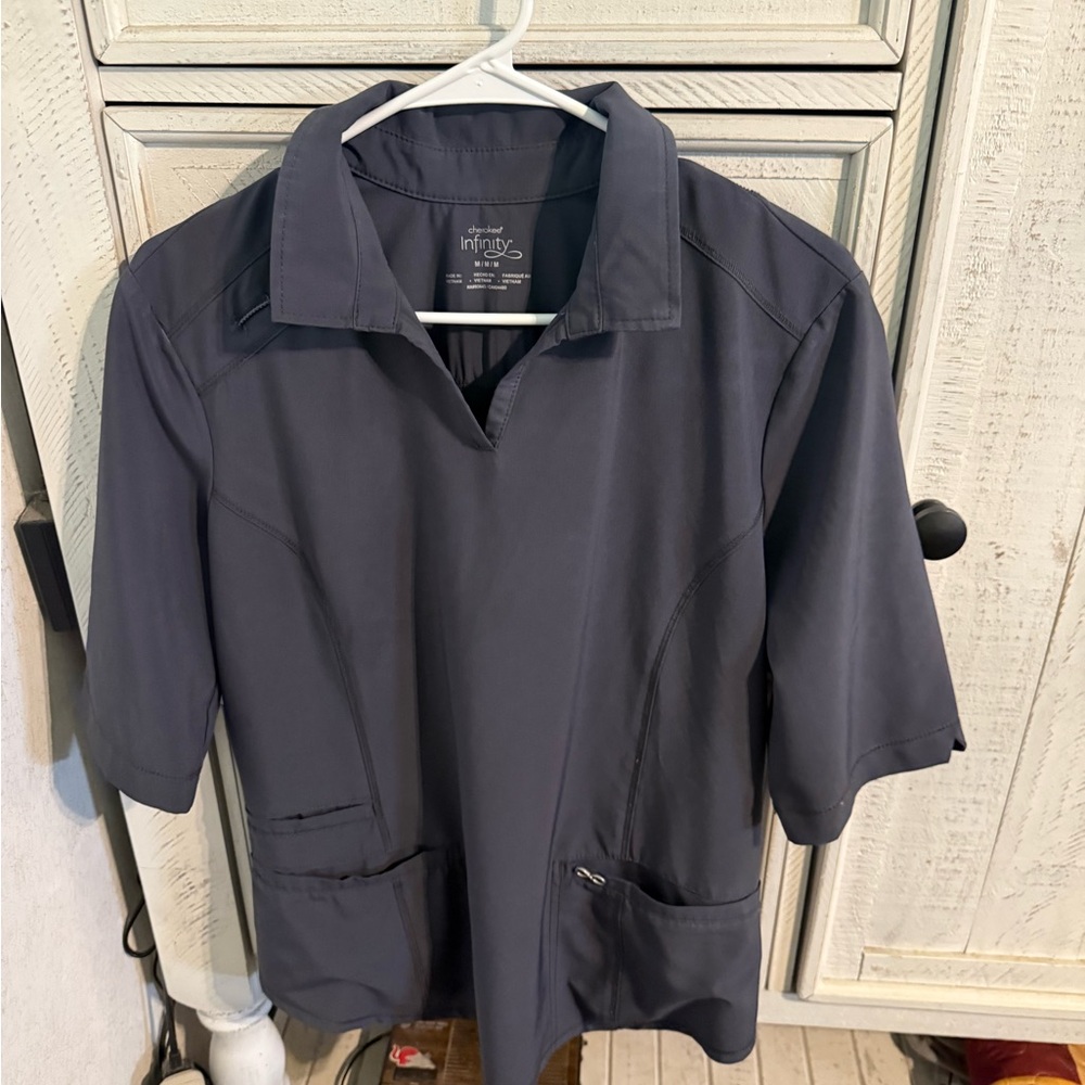 NFINITY Women's Gray Blouse